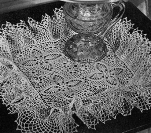 Whirlwind Doily #D-118 ~ Free Vintage Crochet
