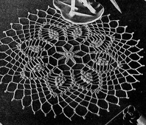 Kingfisher's Next Doily ~ Free Vintage Crochet