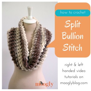 Split Bullion Stitch ~ Moogly