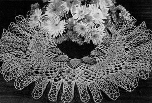Ruffle Cascade Doily #D-1124 ~ Free Vintage Crochet