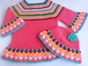 crosia baby sweater design