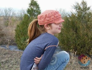 Cordial Cadet Cap ~ Sick 'Lil Monkeys - Cre8tion Crochet