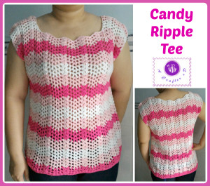 Candy Ripple Tee ~ Maz Kwok's Designs
