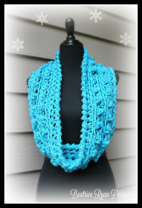 Wonderful Winter Infinity Scarf ~ Beatrice Ryan Designs