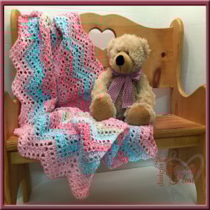 Angel Ripple Baby 'ghan ~ Designs from Grammy's Heart, with Love