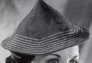 Coolie Hat #291 ~ Free Vintage Crochet