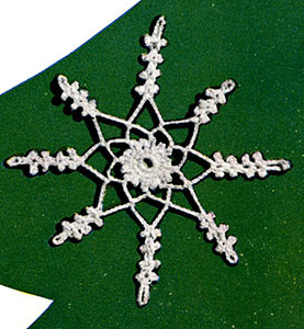 Snowflake Ornament by Free Vintage Crochet