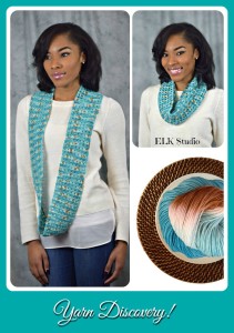 Delicious Yarns Review & Cowl Pattern by ELK Studio