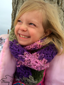 Warm Up Quick Infinity Scarf by BreeAnna Laub of String With Style