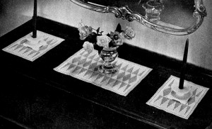 Wigwam Console Set #7129 by Free Vintage Crochet