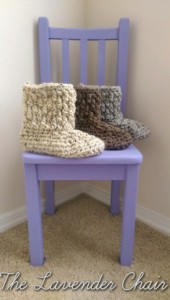 Chunky Slipper by Dorianna Rivelli of The Lavender Chair