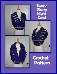 Starry Night Cowl by Sara Sach of Posh Pooch Designs