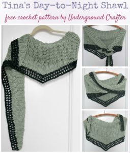 Tina's Day-to-Night Shawl by Marie Segares/Underground Crafter
