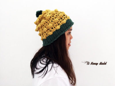 Bobble Beanie by Si Nanay Madel