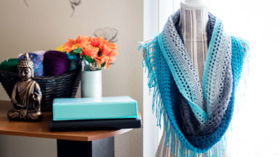 Mandala Cowl by Mary Dickerson from Crafty Tutorials