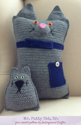 Mr. Putty Cat, Sr. by Marie Segares/Underground Crafter