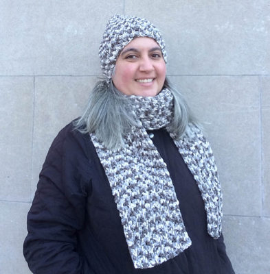 Pebble Rib Scarf by Marie Segares/Underground Crafter