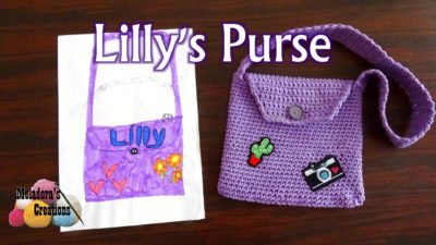 Lilly's Little Jean Purse by Candy Lifshes at Meladora's Creations