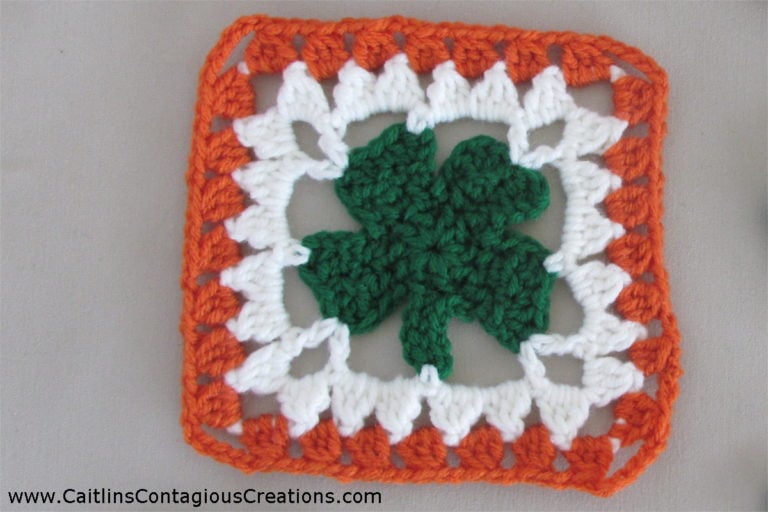 Shamrock Granny Square Crochet Pattern Bonanza