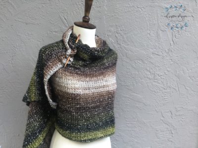 Crochet California Wrap by Crystal | ChristaCoDesign