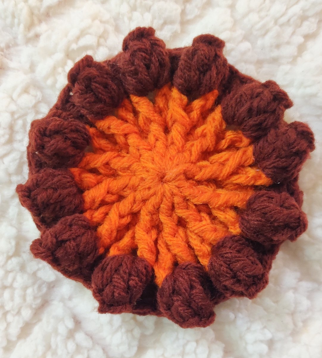 How to Make a Popcorn Crochet Flower Crochet Pattern Bonanza