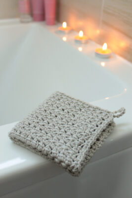 Blossom Washcloth by Veronika Cromwell