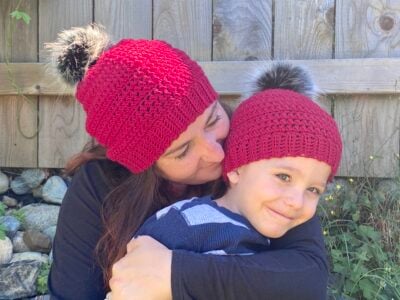 mommy and me crochet hat patterns