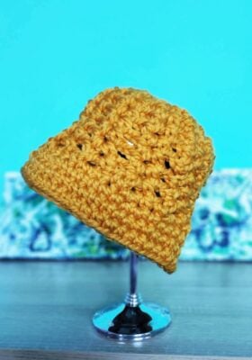 Crochet Chunky Bucket Hat by Beauty Crochet Pattern