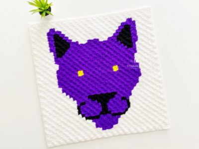 c2c Panther by Melissa Hassler from Lovable Loops