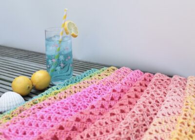 6 Weeks of Summer Shawl Crochet Along by Veronika Cromwell from Blue Star Crochet