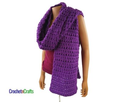 Crochet Super Scarf by CrochetnCrafts