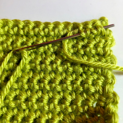 How to Finish off Crochet by Victoria Pietz from Pattern Princess.