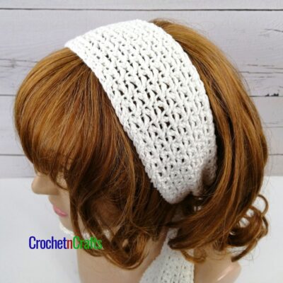 ESC - Easy Crochet Headband Pattern by CrochetNCrafts