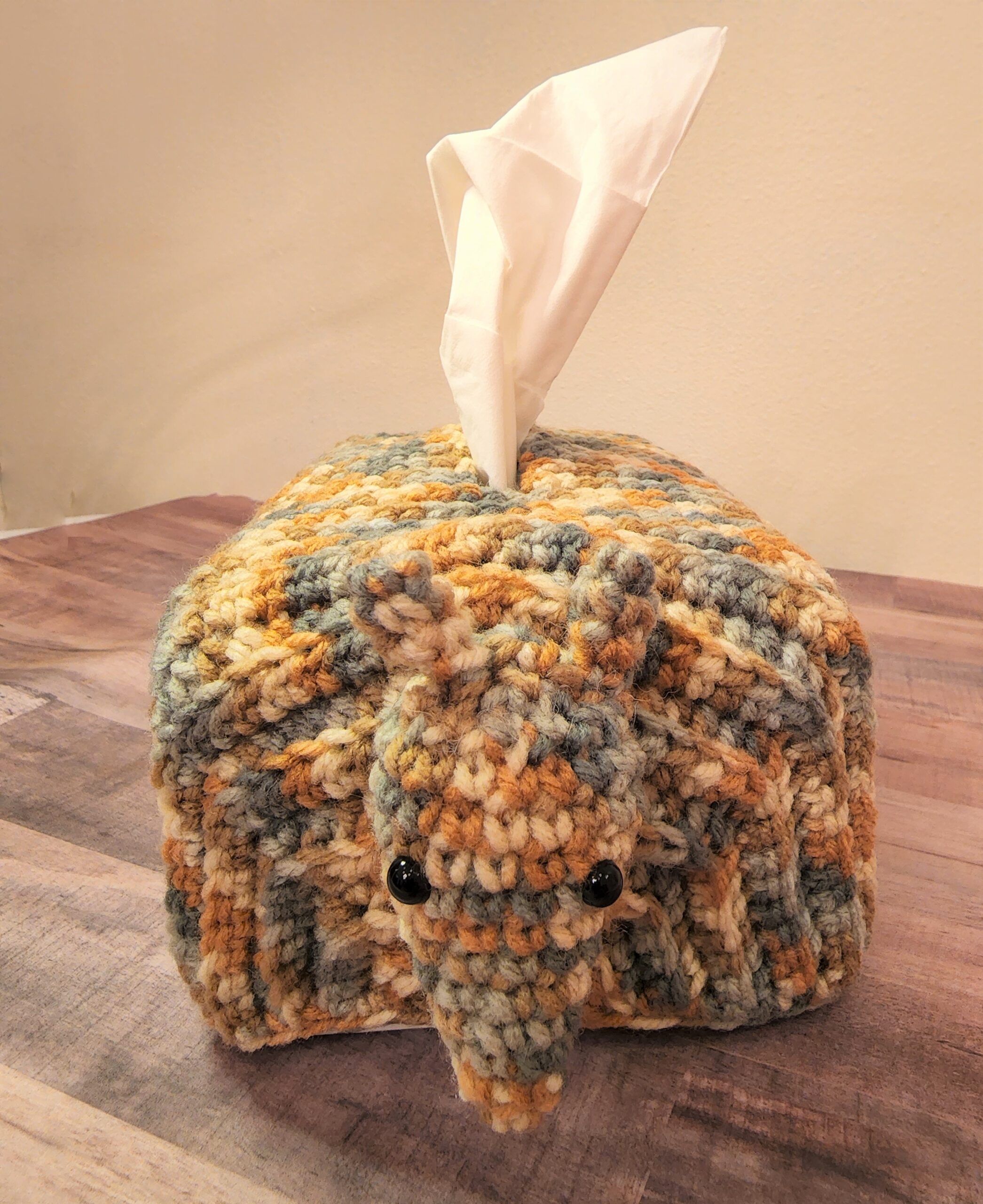 Armadillo Tissue Box Cover Crochet Pattern Bonanza