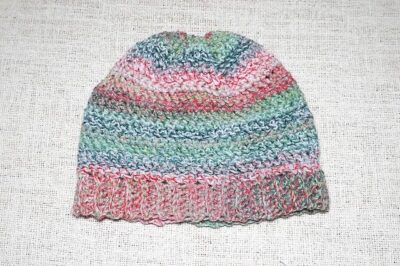 Brushstrokes Beanie by Marie Segares/Underground Crafter.