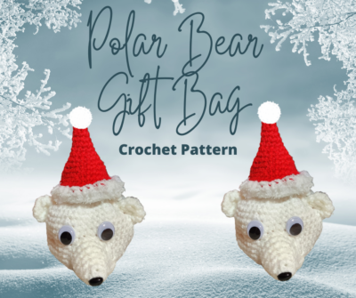 Polar Bear Gift Bag by Lisa Ferrel/My Fingers Fly.