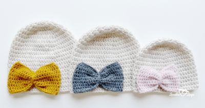 Crochet Hat for Girls by Melissa Hassler from Lovable Loops.