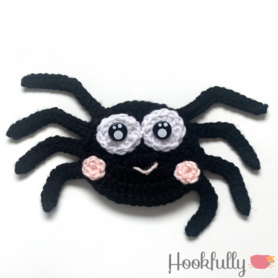 Halloween Spider Applique by Hookfully