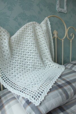 Lotte Lace Crochet Blanket by Blue Star Crochet