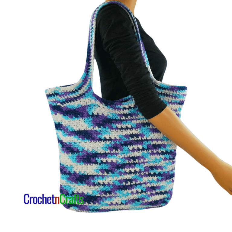 Crochet Bag Pattern – Blue-Water