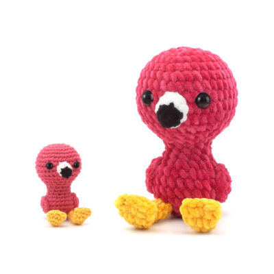 Flamingo Amigurumi by DIY Fluffies