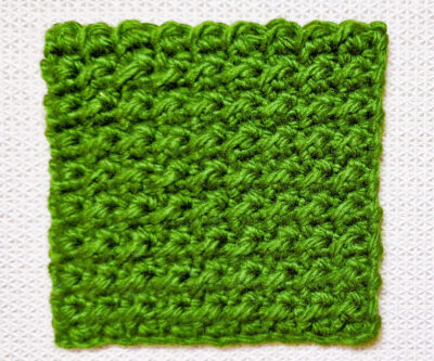 How To Make The Crochet Even Moss Stitch by rajiscrafthobby
