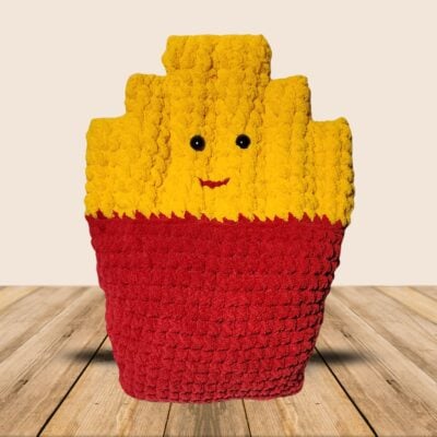 French Fries Amigurumi by Lisa Ferrel/My Fingers Fly