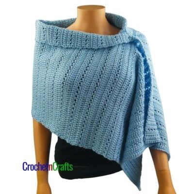 Crochet Shawl Pattern - Spring Lane by CrochetNCrafts