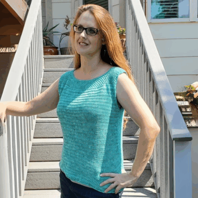 Bahama Breeze Tank Top by Carol Hladik Designs