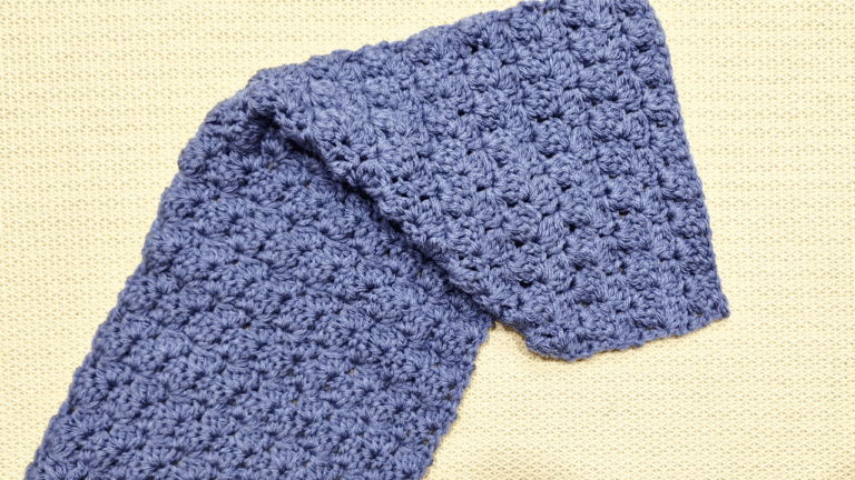 Easy Crochet Wintertime Scarf