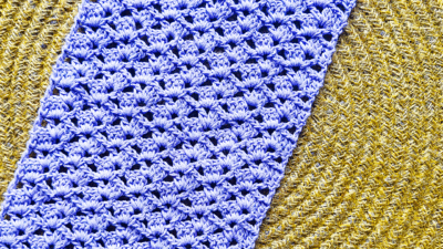 Easy Lacy Crochet Table Runner by rajiscrafthobby