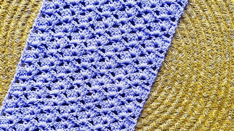 Easy Lacy Crochet Table Runner