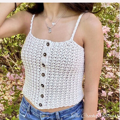 Sun-Kissed Tank Top by The Crochet Village
