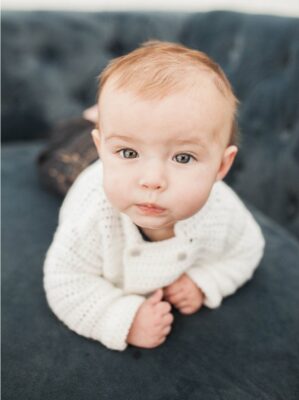 Baby Chef Sweater by Lisa Ferrel/My Fingers Fly